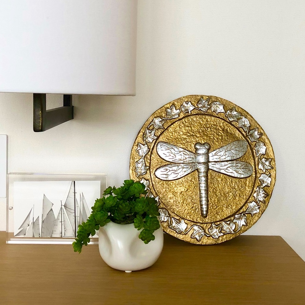 Dragonfly Wall Hanging Plaque